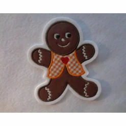 Applikation / Aufnäher süsser Lebkuchenmann ☆ Applikation ☆ Aufnäher☆