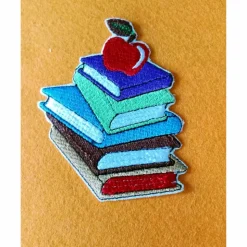 Applikationen, Stickbilder für den Schulanfang zum aufbügeln, Stickbilder, Bügelbilder