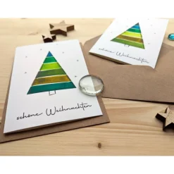 Aquarell Weihnachtskarte 