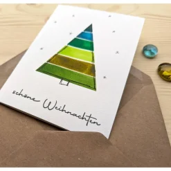 Aquarell Weihnachtskarte 