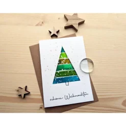 Aquarell Weihnachtskarte 