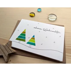 Aquarell Weihnachtskarte 