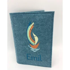 Arche Gotteslobhülle Gebetbuch Hülle Geschenk Kommunion Firmung Geschenkidee personalisiert mit Namen und Datum