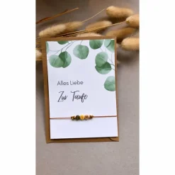 Armband  | Name | Grußkarte | Armband mit Karte | Personalisiert |  | Familie | Geschenk Weihnachten