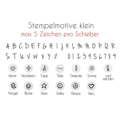 Armband personalisiert mit Gravur handgestempelt zur Taufe, Kommunion, Geburtstag, Schulanfang, Konfirmation, ichthys, Kreuz