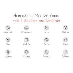 Armband personalisiert mit Gravur handgestempelt, Kommunion, Konfirmation, Firmung, Glücksbringer, Andenken