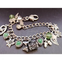 Armband,Wiesn, Bettelarmband, Trachtenschmuck, Dirndl, Brezen, Herz, Maß, Maßkrug, Bettelarmband