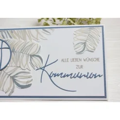 Außergewöhnliche Glückwunschkarte zur Kommunion