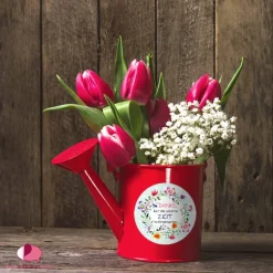 Aufkleber Kindergarten Abschied | Danke, für die schöne Zeit im Kindergarten - Blumenkranz