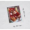 Aufnäher Applikation nostalgische Patches Santa Claus Weihnachtsmann Christmas
