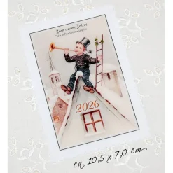 Aufnäher Patches Applikation Stoffbild Neujahrsgrüße und Wünsche für das Jahr 2026