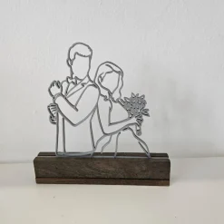 Aufsteller Brautpaar