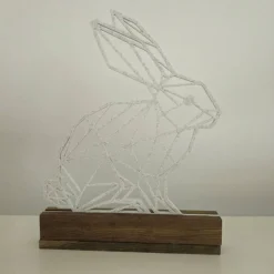 Aufsteller Osterhase geometrisch