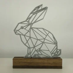 Aufsteller Osterhase geometrisch