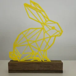 Aufsteller Osterhase geometrisch