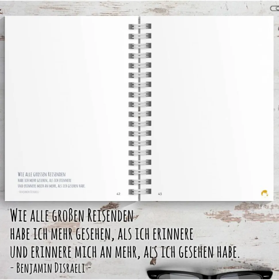 Australien Reisetagebuch zum selberschreiben / als Abschiedsgeschenk - DIN A5 mit interaktiven Aufgaben & Reise-Zitaten