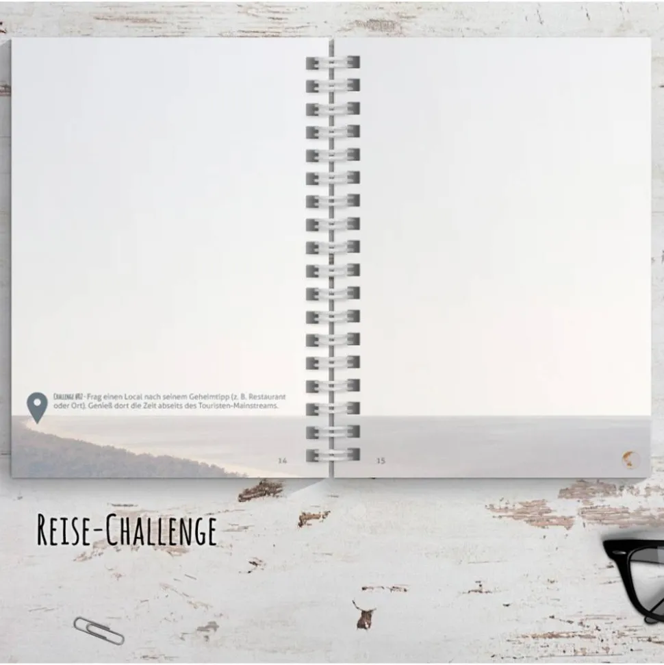 Australien Reisetagebuch zum selberschreiben / als Abschiedsgeschenk - DIN A5 mit interaktiven Aufgaben & Reise-Zitaten