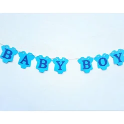 Baby Boy Girlande
