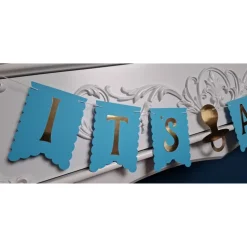 Baby Girlande zur Geburt - Babyparty-Girlande - Babyparty-Dekoration - Geburtsgirlande - Geburtsdekoration