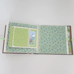 Babyalbum, Fotoalbum, Mini-Album, Leporello Baby, Mädchen, Kind, Größe 17 x 16,5 x 2,5 cm