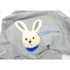 Babydecke mit Hasen und Namen - Kindergartendecken - Wunschdecke - Kinderdecke _ Schmusedecke mit Namen
