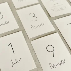 Baby-Monatskarten HARPER