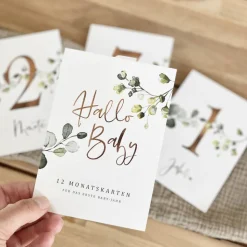 Baby-Monatskarten MATTI