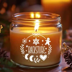 Backstube Kekse Plätzchen Aufkleber Fensterbild für die Weihnachtsbäckerei