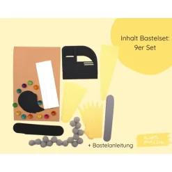 Bagger Einladungskarte Kindergeburtstag | Bagger basteln | Bagger Kindergeburtstag | Baustelle Kindergeburtstag | Gelber