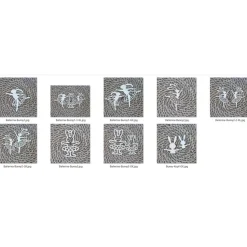 Ballerina Bunnies aus Holz in mehreren Größen, 100 mm und 130 mm | Osterdekoration | Geschenkanhänger | Osterstrauß