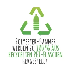 Banner zur Geburt - Babyparty 100 x 50 cm | Its a boy - Baby Fußabdruck - aquablau