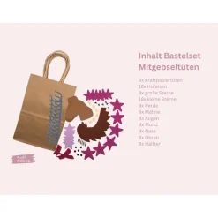 Bastelbox Kindergeburtstag Pferd | Einladung Pferdegeburtstag | Einladung Kindergeburstag | Mitgebsel Pferd