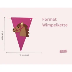 Bastelbox Kindergeburtstag Pferd | Einladung Pferdegeburtstag | Einladung Kindergeburstag | Mitgebsel Pferd