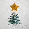 Bastelset Flocken-Christbaum aus Holz
