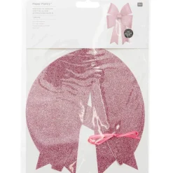 Bastelset Schleife XL pink