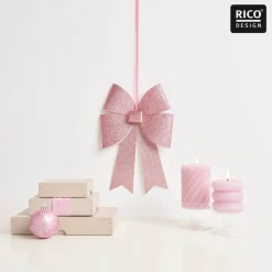 Bastelset Schleife XL pink