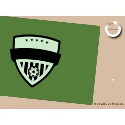 Bastelvorlage Fußball Spielerpass für Kindergeburtstag, Fußballparty, Fußballturniere - Tolles Mitgebsel für große Fußba