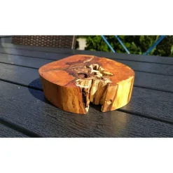 Baumscheibe, Holzscheibe, gestockt, Erle, Holz, Bastelholz, Holzdeko, Dekoration,Holz