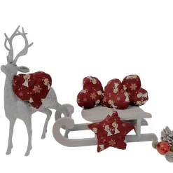 Baumschmuck 5-er Set rot