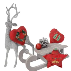 Baumschmuck 3er Set rot