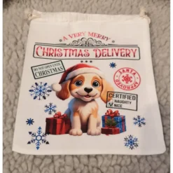 Baumwollsäckchen mit Folie bedruckt 20x 24cm