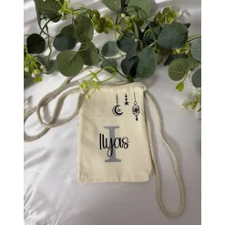 Bayram Eid Geldbeutel – Nachhaltige Geschenkverpackung & Umhängetasche personalisierbar