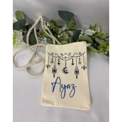 Bayram Eid Geldbeutel – Nachhaltige Geschenkverpackung & Umhängetasche personalisierbar