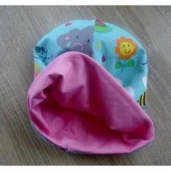 Beanie und Loop im Set / für Jungs und Mädchen / beidseitig tragbar / Kopfumfang 45 - 52 cm