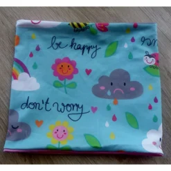 Beanie und Loop im Set / für Jungs und Mädchen / beidseitig tragbar / Kopfumfang 45 - 52 cm