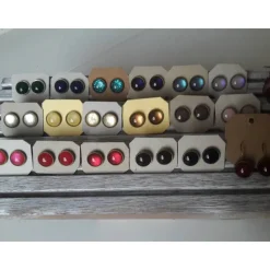 Überraschungs-Ohrringe 12mm Cabochon Ohrstecker Bronze oder Silber – Einzigartiger Modeschmuck