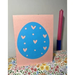 Besondere Osterkarte | Einzelstück | Handarbeit | 3 Motive zur Auswahl