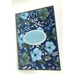 Besonders geformte 3D  PopUp Karte - Geburtstagskarte  in Handarbeit gefertigt, mit Stampin Up Produkten