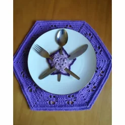 Bestecksterne gehäkelt in Mikrofaser oder Baumwolle in vielen Wunschfarben