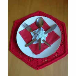 Bestecksterne gehäkelt in Mikrofaser oder Baumwolle in vielen Wunschfarben